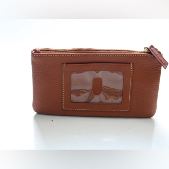 Dooney & Bourke Pebble Grain Zip Clutch/hand Bag - Picture 2 of 10